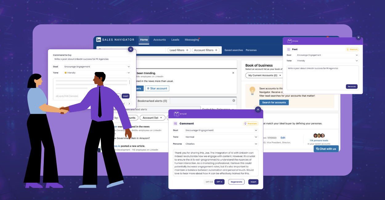 Sales Navigator & evyAI: Transform Your Prospect Partnerships - Header