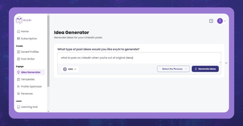 AI Post Generator: 10 Ways to Boost Your Content with evyAI's Powerful Idea Tool - Image 1