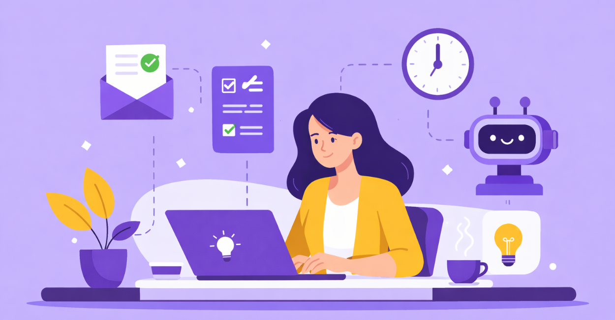 How AI Saves Time and Makes Work Feel Lighter - Header
