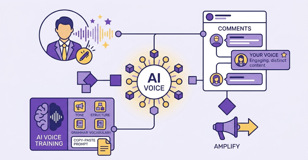 How to Create the Perfect AI Commenting Voice Using AI - Header