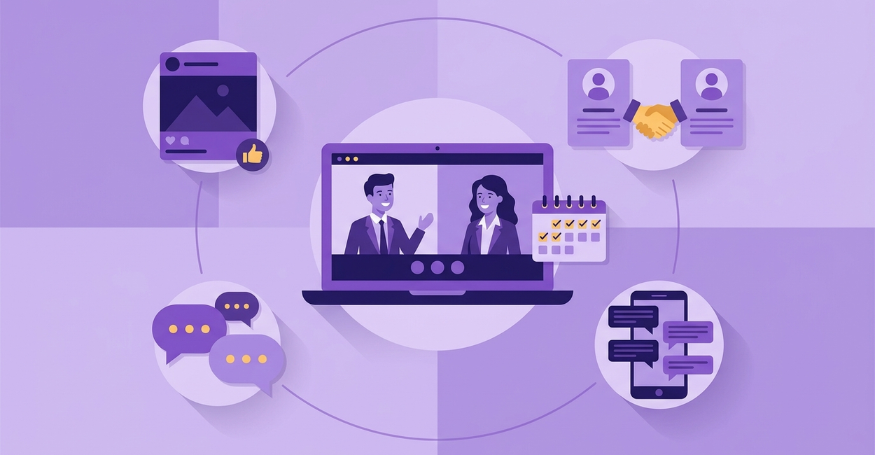 The Success Formula 5 Conversations a Day Header