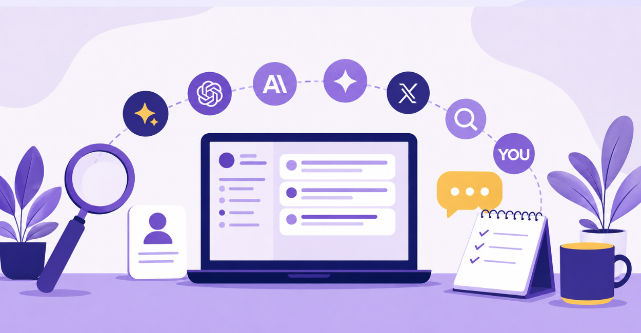 AI Research Workflow: 10 Non-Generic Conversation Starters with 7 Research Agents in 7 Minutes Header
